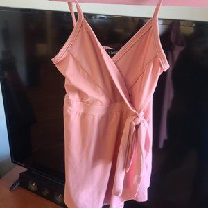 NWOT JW Girls Pink Dress/Shirt Coulette